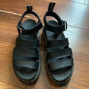 Dr. Martens platform sandals